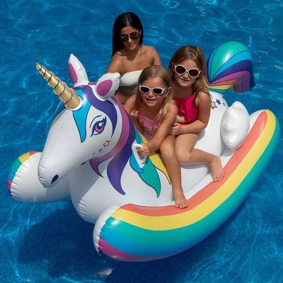 Swimline Unicorn Rocker Swimming Pool Float