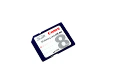 Canon Genuine 8MB MEGABYTE SDC-8M SD Camera Memory Card