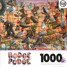 Hodge Podge: Walking Route 66 1000 Piece Puzzle - Janet Kruskamp