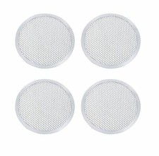 Pizza Screen Alu &Oslash; 30 cm Set Pizzablech Pizzamatte Gitter Backblech Kuchengitter