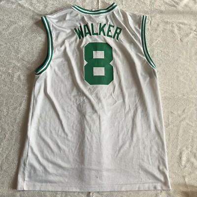 Vintage Antoine Walker Boston Celtics L Reebok Jersey #8 NBA