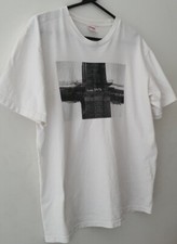 FW19 Supreme Bridge Tee Größe M Mittel Weißes T-Shirt Sane Smith