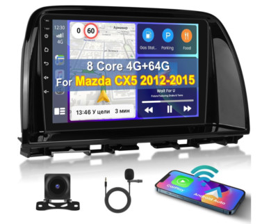 8 Core 4+64G Inefala for Mazda CX5 2012-2015 Android Car Radio Stereo with Wirel