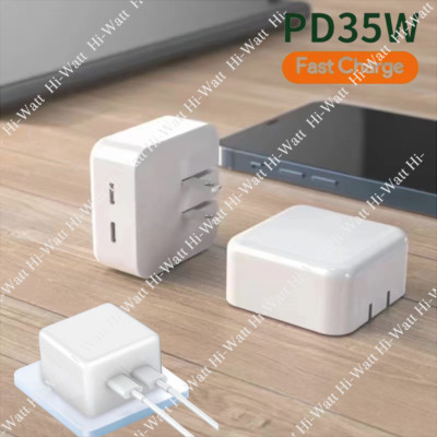 35W USB-C Power Adapter PD Fast Charge Cable For iPhone 12/13/14/15/16 Pro/iPad