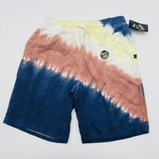 Boys Tie Dye Drawstring Pull On Shorts - Art Class XL 16 Husky