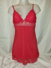 Gorgous Red LOVE TO LOUNGE sexy babydoll chemise dress Size 22 24