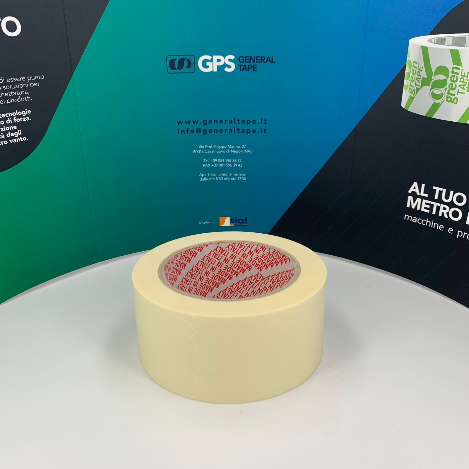 Nastro Adesivo In Carta, 25 Mm X 50 M - Nastro Per Mascheratura - Foto 11