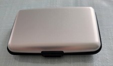 Aluminum Card Holder, Silver