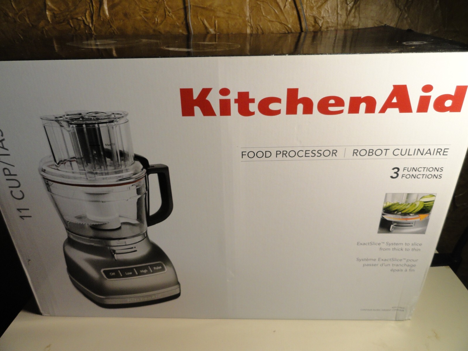 KitchenAid KFP1133CU 11-Cup Food Processor with ExactSlice S