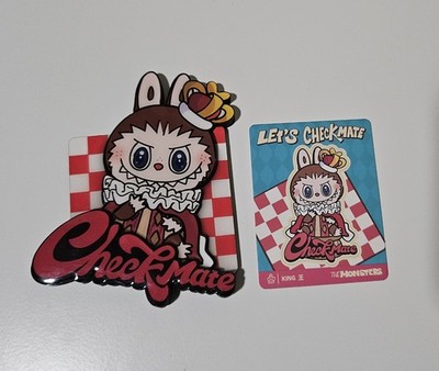 Popmart x Labubu Let's Check Mate Series Fridge Magnet - King