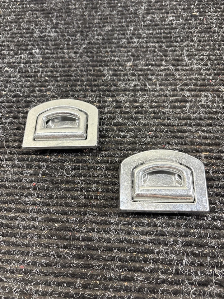 11-20 BENTLEY MULSANNE MALETERO TRASERO EQUIPAJE CARGA SUJECIÓN GANCHO CORBATA CONJUNTO DE 2 OEM Foto 3 de 4