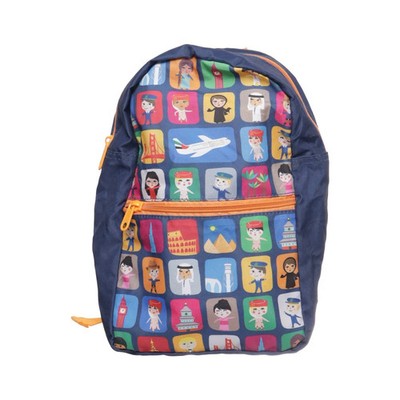 Emirates, Rucksack, Unisex (Kinder), Blau/Mehrfarbig, Print, 20, 8 #cCB
