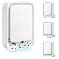 Plug-In Ionic Purifier 4 Pack, Silent Filterless Ionizer for Home, Bedroom, a...