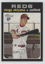 2020 Topps Heritage High Number Silver Team Name Variation SP Shogo Akiyama sh7