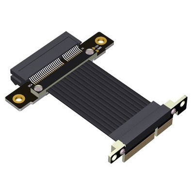 PCI-E X4 auf X4 Verlängerungskabel PCI Express Riser Extender Konverter Ada4319