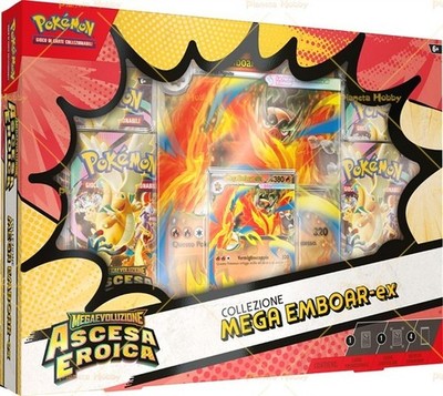 Pokemon - Mega Emboar Sammlung EX Heroischer Aufstieg