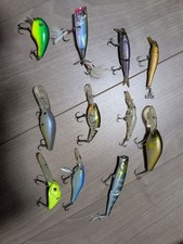 Fishing Lure Bass fishing retirement set crank top shad minnow plug set