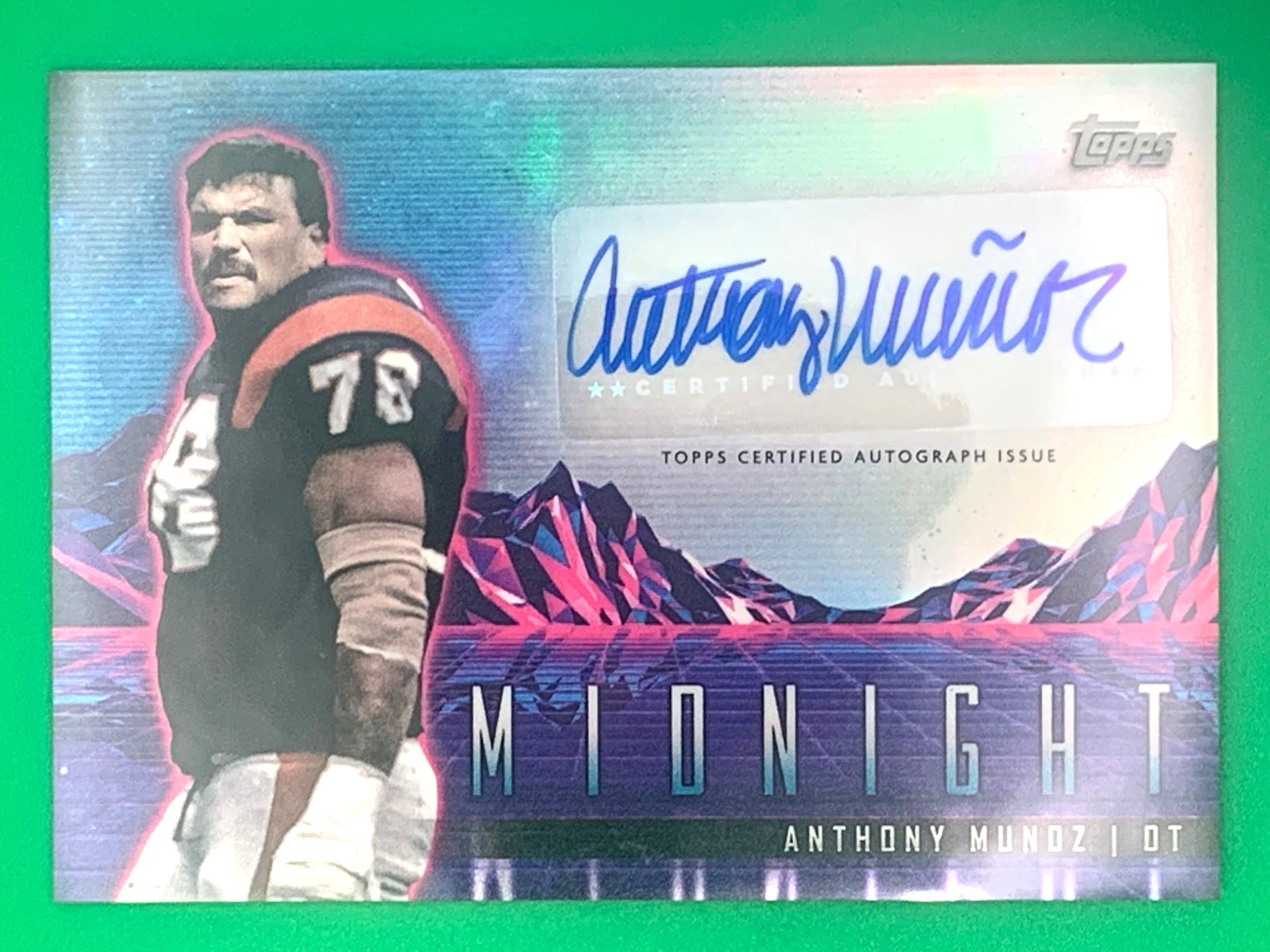 2024 Topps Midnight | Anthony Munoz Auto | Horizon Signatures #HZS-AM | Bengals