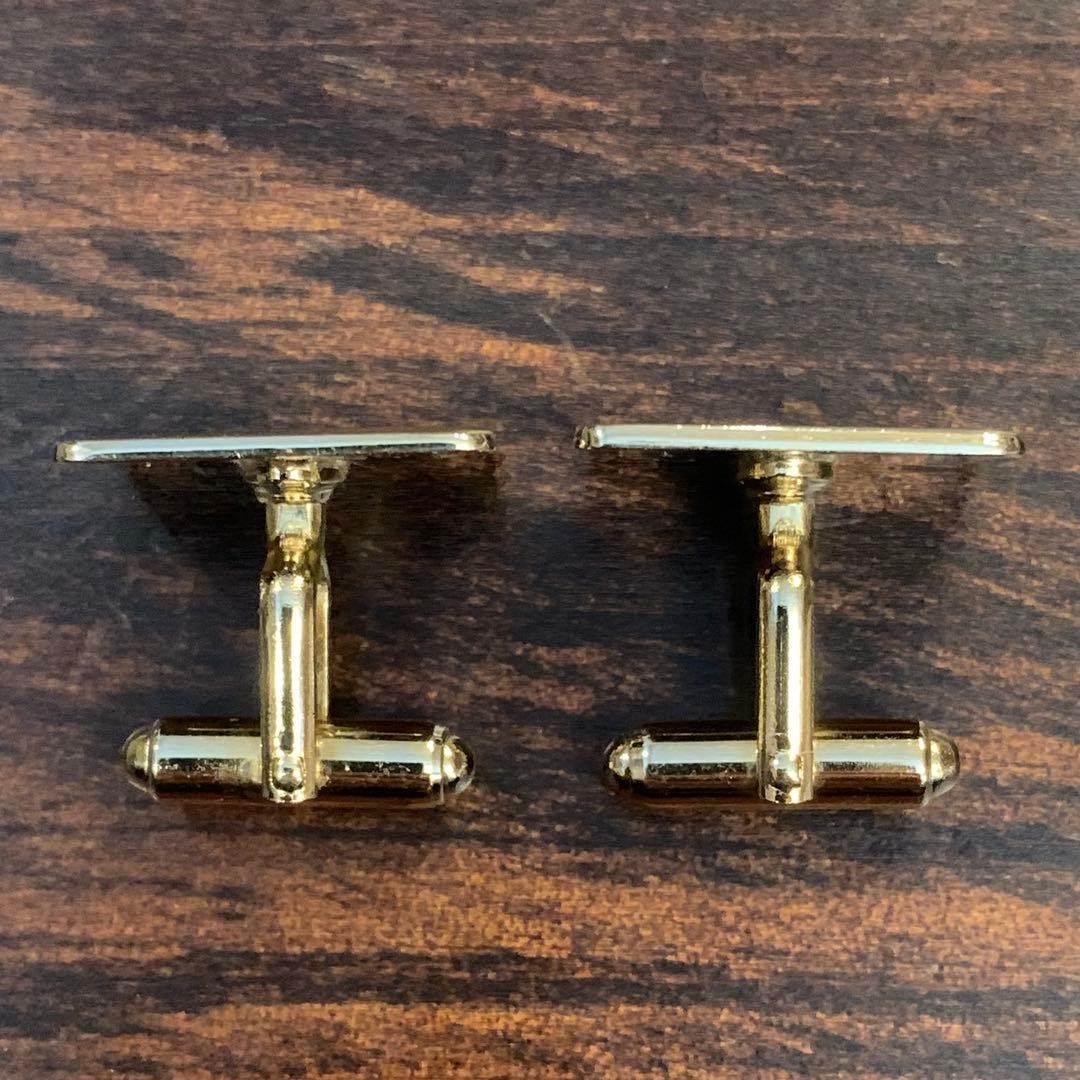 Anson Cufflinks Simple Square Us Button No Case P… - image 4