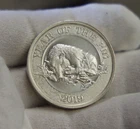 2019 2 oz .999 Year of the Pig Silver Round