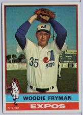 1976 Topps 467 Woodie Fryman In Ex Condition Expos