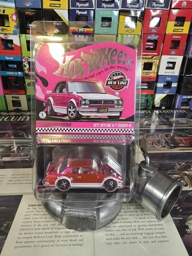 Hot Wheels Red Line Club RLC 1972 Skyline H/T 2000GT-R Pink