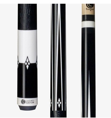 Lucasi LZSE6 Pool Cue Stick + Zero Flexpoint Solid Core LD Shaft + Everest Tip