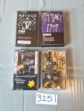 Prince Vintage Cassettes Lot Of 4 In Original Cases