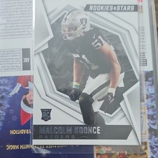 Panini 2021 Rookies & Stars Rookie Malcolm Koonce #198 Raiders NFL Card. rookie card picture