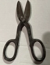 Vintage- Snips- 7"  Forged Steel USA