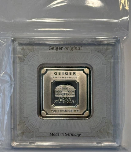 Geiger Edelmetalle Security Line 50 gram .999 Fine Silver - In Assay - AV850593