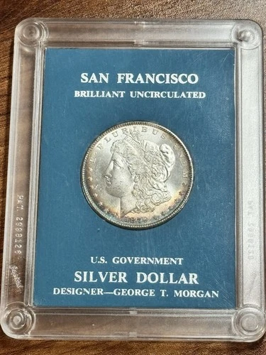 1879 S MORGAN SILVER DOLLAR STUNNING GEM BU UNCIRCULATED MS+++ COIN (Slab3283)