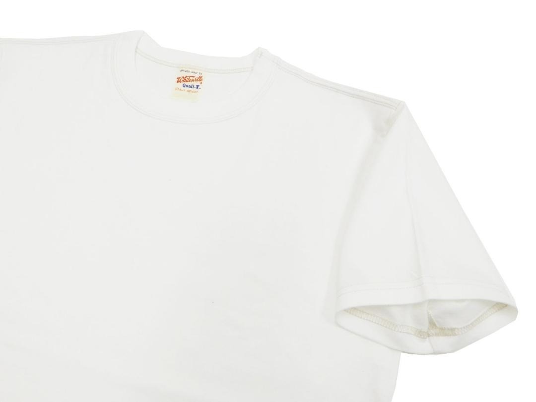 AMAIL W face standard shirt ホワイト Whitesville 2-PACK T-SHIRT WV73544 - White - M - Made in