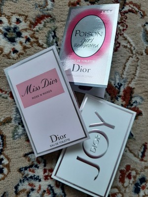 Dior Poison Girl Unexpected Miss Dior Rose N Roses Joy 3 Parfum Proben Neu