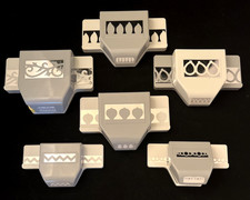 Lot of 6 EK Success paper crafting punches - border, edge, corner