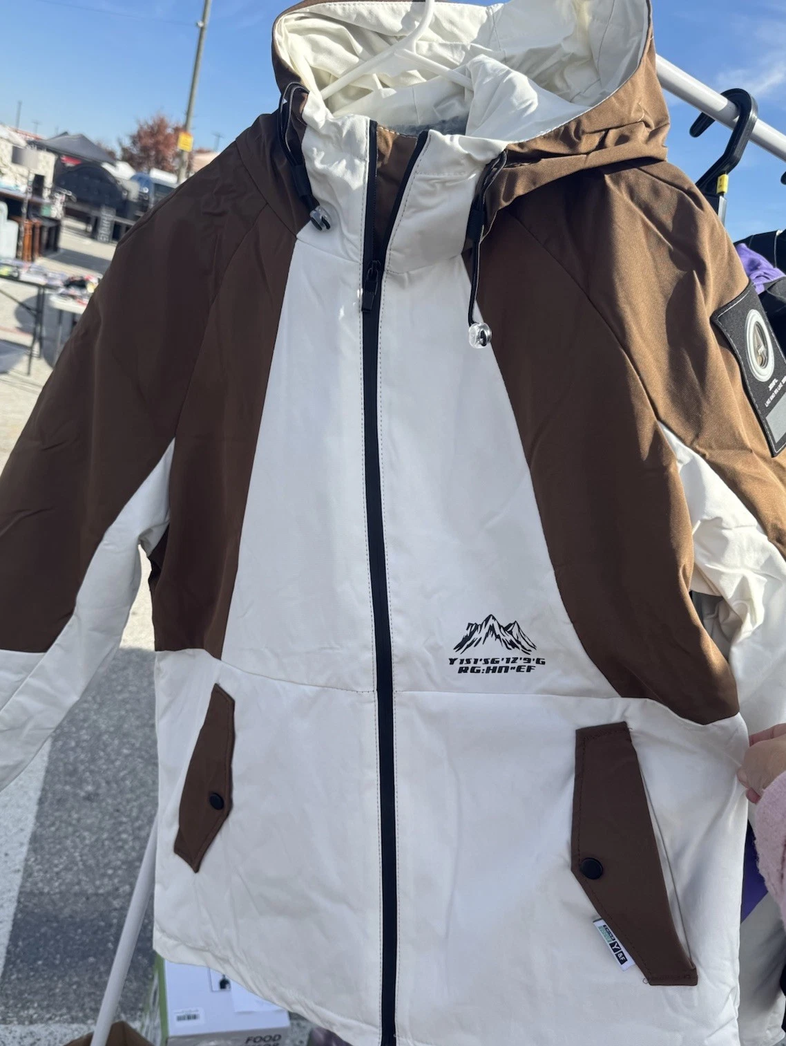 Men's Waterproof Jacket Winter Warm Jackets Snow Thermal Fleece Work Coat Large