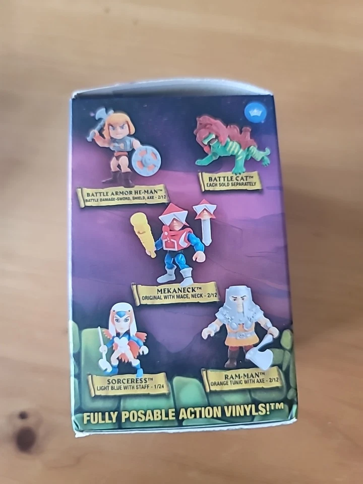 Masters of the Universe Action Vinyls Ram-Man HT Exclusive 3-Inch Vinyl Figure - Image 4 of 4