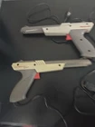 Nintendo NES Zapper Guns Gray NES Original 1985 Vintage Set Of 2
