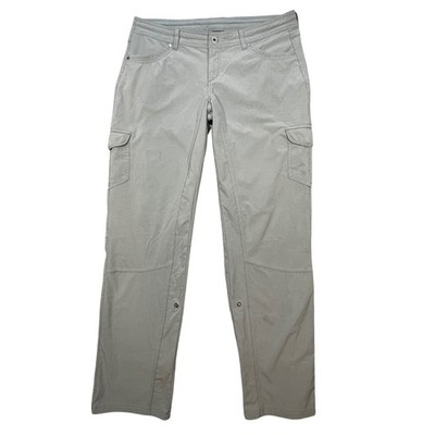 Kuhl Gray Splash Roll Up Cargo Hiking Pants Womens Size 14 REG