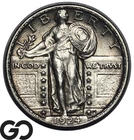 1924 Standing Liberty Quarter, Choice AU++/Unc Tougher Date