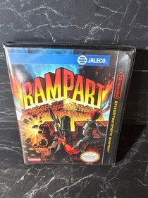 Rampart (Nintendo Entertainment System, NES, 1992)  Cart + Manual + Custom box
