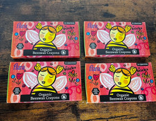 x4 FILANA Organic Beeswax Crayons 12 Stick Cr...