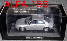 Shipping Included 1/43 Alfa Romeo 156 Silver 1997 Alfaromeo