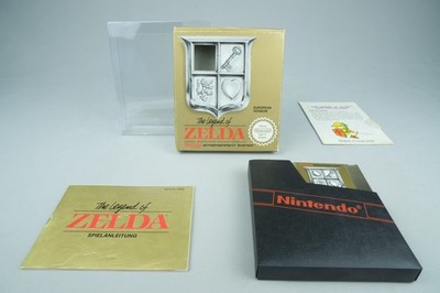 The Legend of Zelda Nintendo NES OVP CIB Karte PAL B ZL-EEC/FRG Bienengräber 3 +