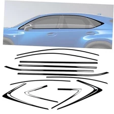 Stainless Steel Window Trim Chrome Delete for Lexus NX300h 15-21 NX Series