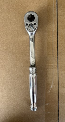 Vintage Snap-On Tools L710 1/2" Drive 10" Long Ratchet Wrench USA