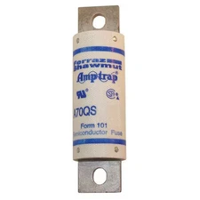 Mersen A70q80-4 Semiconductor Fuse, 80A, Fast-Acting, 700V Ac, Bolt-On