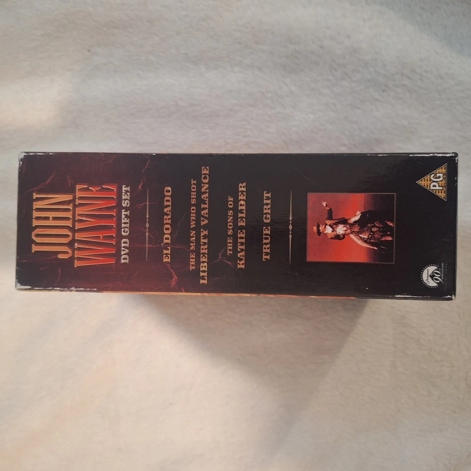 John Wayne DVD Gift Set, 4x Movies (2003) Box Set Region 4, Western, Action - Image 4 of 4