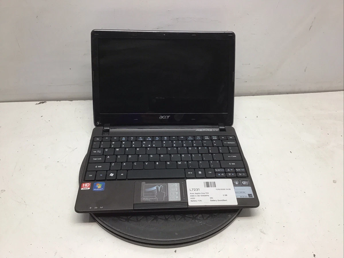 Acer Aspire One 722 PC Laptops & Netbooks for Sale | Shop New