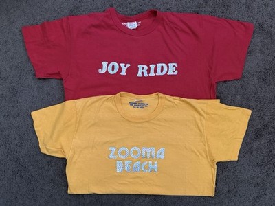VTG 70s Holoubek Studios Iron-on T-Shirts - Zooma Beach Joy Ride Holo - Stedman